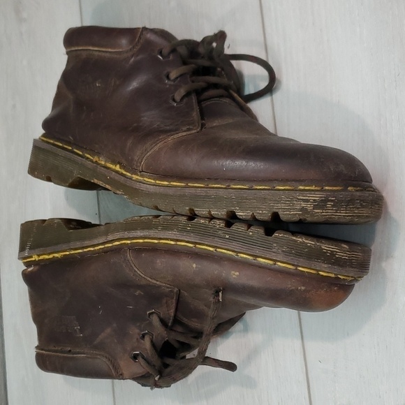 Dr.Martens Mens Y2K Ankle  Chunky Tractor Platform shoes boots sz EUR 9 US 10 - Picture 10 of 14